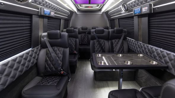 15 passenger sprinter van interior allen