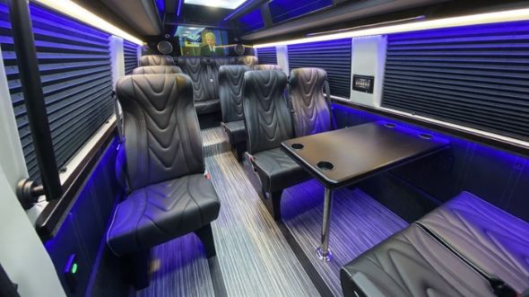 18 passenger sprinter van interior allen