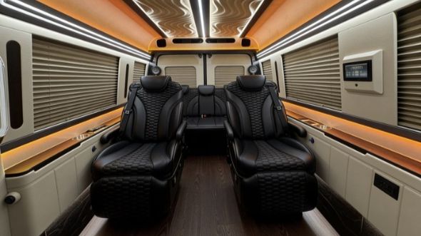 8 passenger sprinter van inside allen