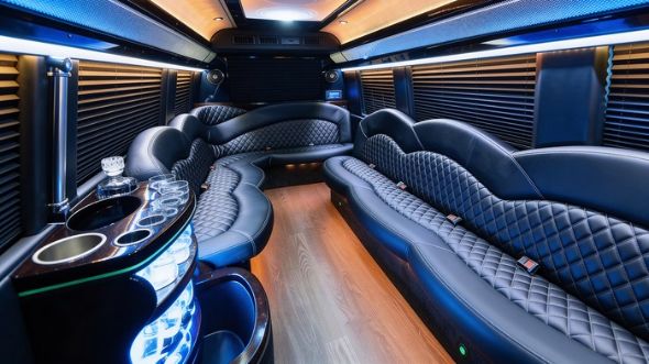allen sprinter limousine interior