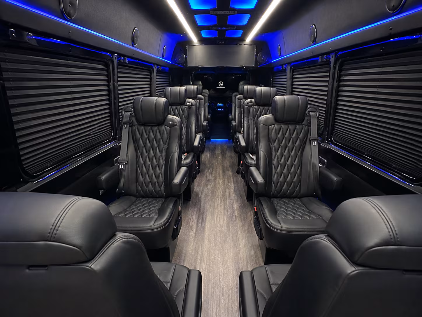 10 passenger sprinter van interior