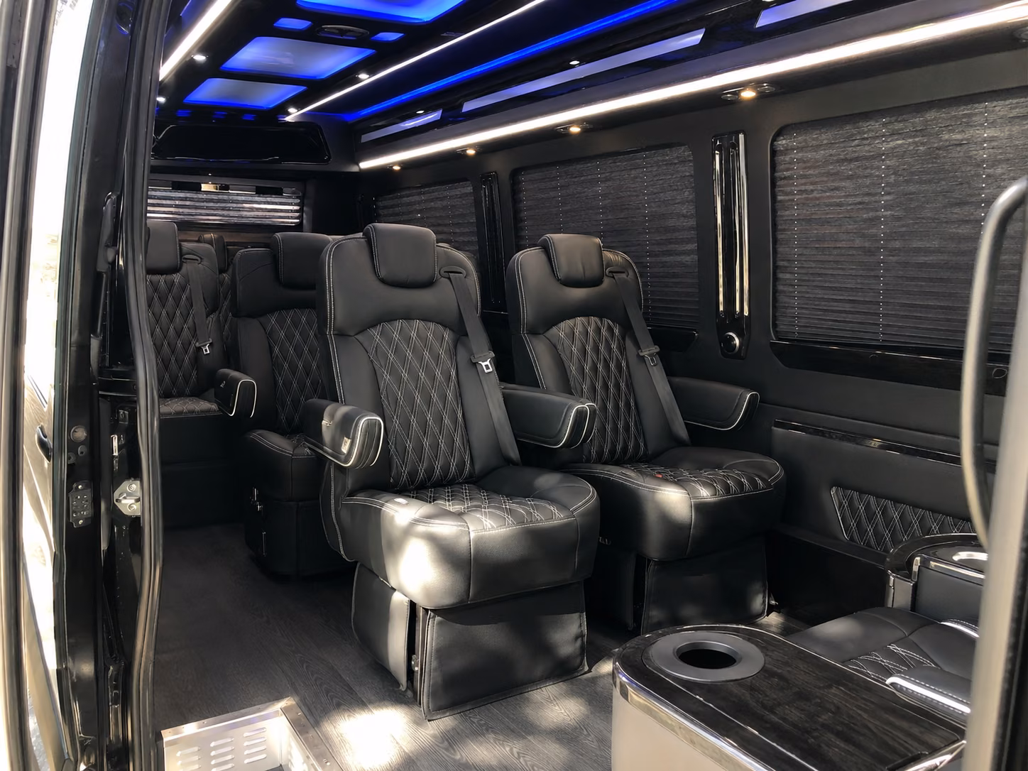 15 passenger sprinter van inside