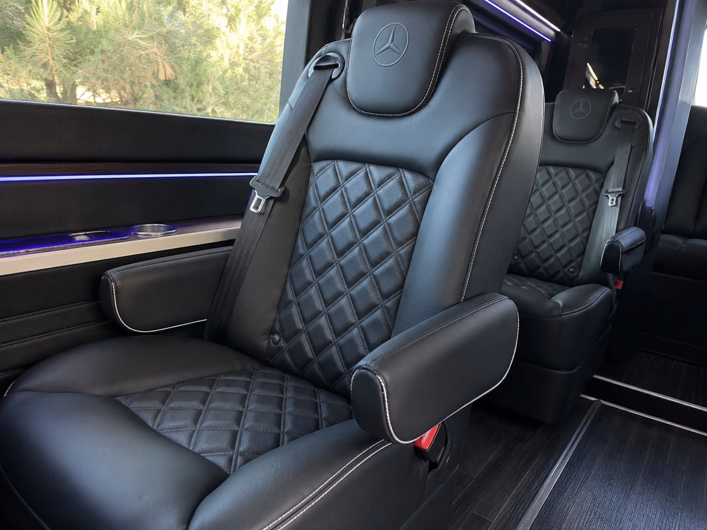 allen 18 passenger sprinter van inside