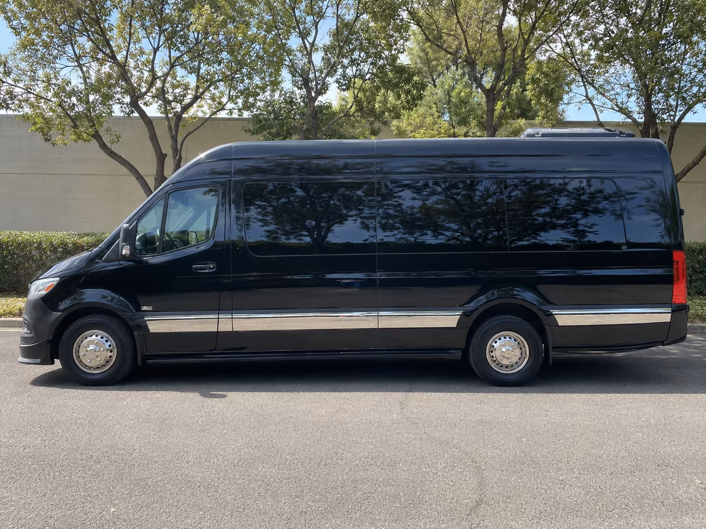 allen wedding sprinter van rental
