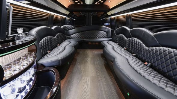 sprinter limousine inside allen